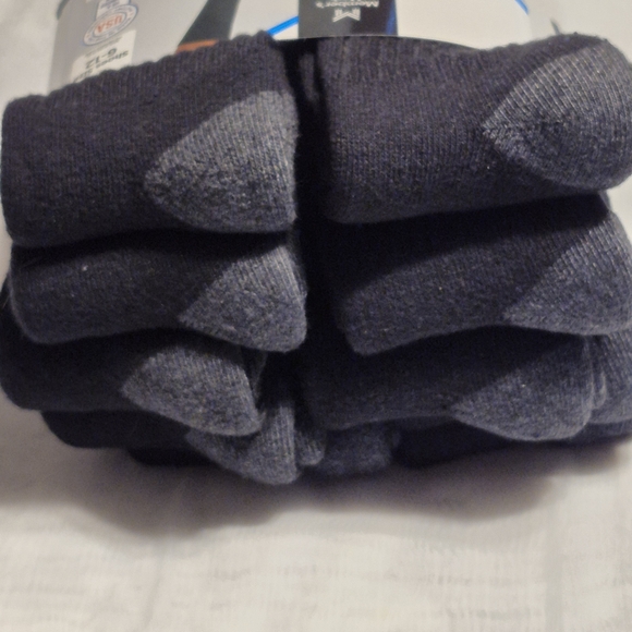 NWT Member's Mark Breathable Comfort Black Crew Socks - 10 Pack - Picture 6 of 6